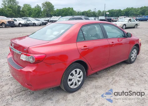 2011 Toyota Corolla Le from USA, damaged, VIN 2T1BU4EE9BC670986